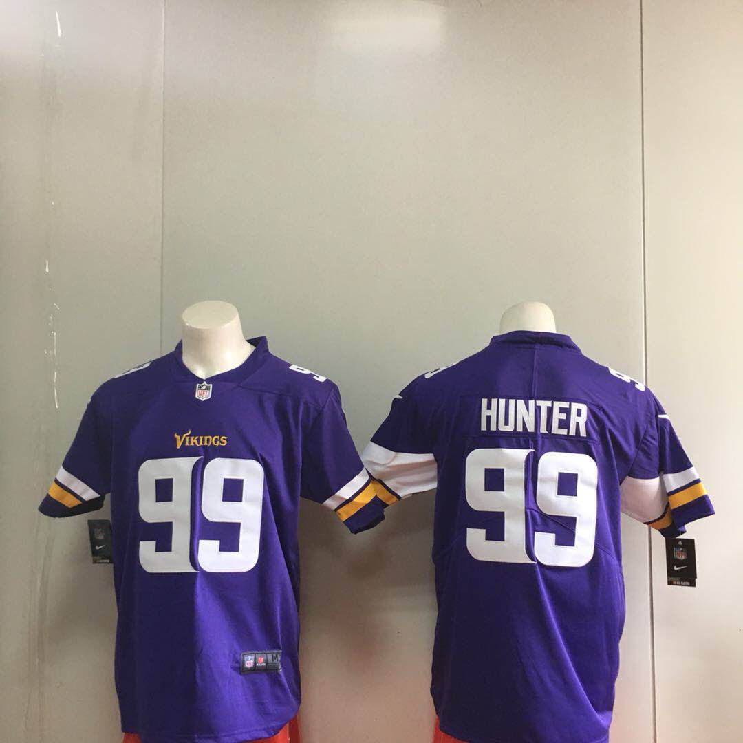 Men Minnesota Vikings 99 Hunter Purple Nike Vapor Untouchable Limited Playe NFL Jerseys